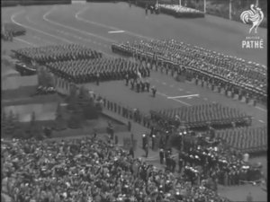 1 мая 1959 года. Военный парад.