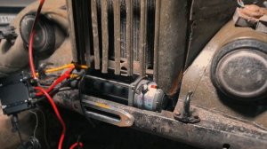 СТАВИМ ЛЕБЕДКУ И ОБОДРЫШИ  ЛЮТЫЙ ТЕСТ ЛЕБЕДКИ НА ГАЗ 69