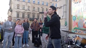 УЛИЧНЫЕ МУЗЫКАНТЫ ПИТЕРА, гр. АЙДАХО (15)12.05.24.