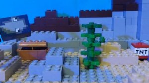 Подводный мир minecraft stop motion анимация