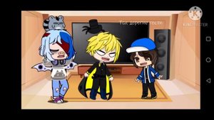 Реакция на шип Билл и Диппер, гача клуб,