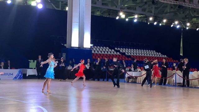Турнир. Бальные танцы. РИТМ-2023 Ю2Ю1 ВА LA.  Стяжкин Макси