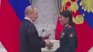 🔴Путин наградили первую женщину, которая получила звание Героя России в рамках проведения СВО🔴