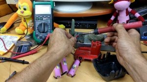 Переделка шуруповёрта с NI-Cd на LI-iON 18650 аккумуляторы используя плату балансировки 3S.