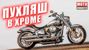 МОТОНОВОСТИ-29 | DGR | мотопробег на фестиваль Burning Wheels | H.-D. FatBoy Icon | снегоход Sharmax