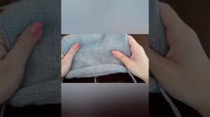 Шапка из ангоры спицами