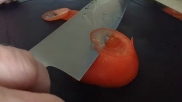 Нарезка слоями помидорки. смотреть онлайн