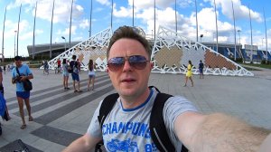 Посмотрели Олимпийскую деревню Машина на прокат Роза Хутор ч.2 (09 2016)