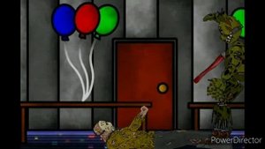 Спрингтрап vs Джейсона, 2D анимация
