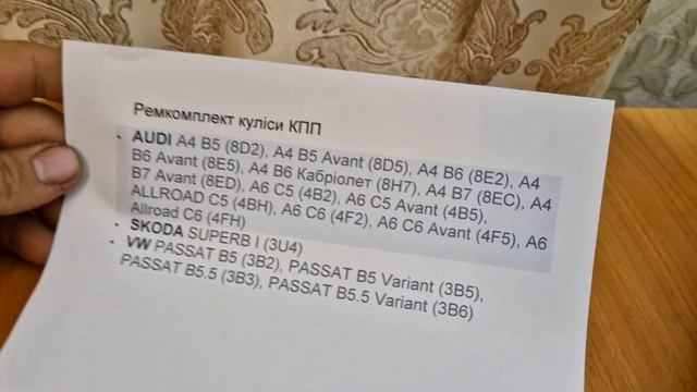 Втулка куліси Audi,Skoda,VW смотреть онлайн
