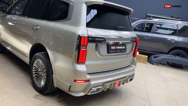 Тюнинг Танк 500 – установка спортивного обвеса под клю? смотреть онлайн