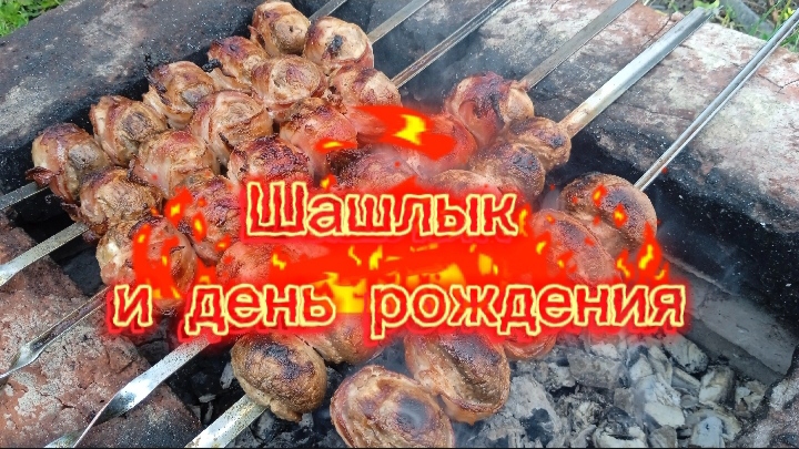 Песня про шашлык и мой день рождения ©Виктория Полшкова