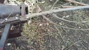 10 апреля 2025 г. шнековый измельчитель веток, снова в раб