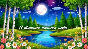В тишине ночного неба... 1 ВИДЕО  ПЕСНЯ В ДУШУ