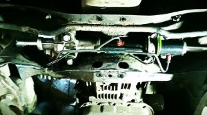 Установка Рулевой рейки на Subaru Impreza gg2 от Subaru Impreza GH7
