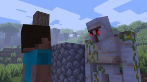 Голем.. (Анимация для Майнкрафта)