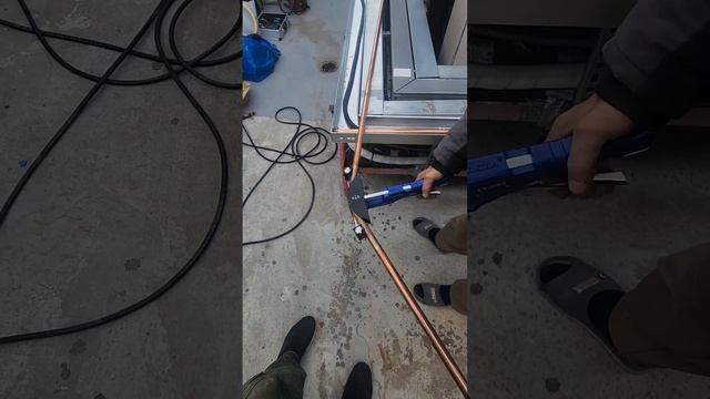 Монтаж мини Vrf  системы