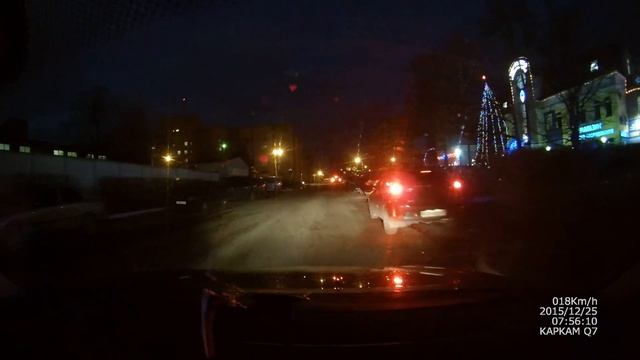 КАРКАМ Q7 утро темно 2304x1296 смотреть онлайн