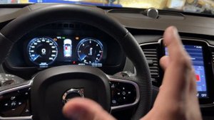 VOLVO XC90 Замена задних колодок