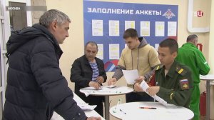 Растет число добровольцев, решивших заключить контракт с Минобороны / События на ТВЦ
