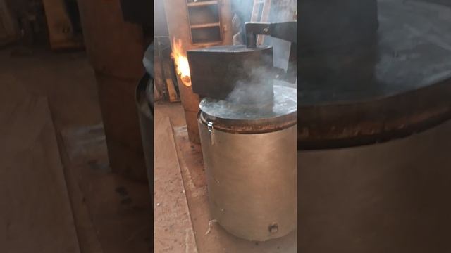 Горелка на шинах, без дыма! смотреть онлайн