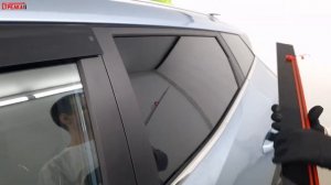 Плоские Дефлекторы 2D Geely Cityray (I) 2024- (Ветровики Джили Си?