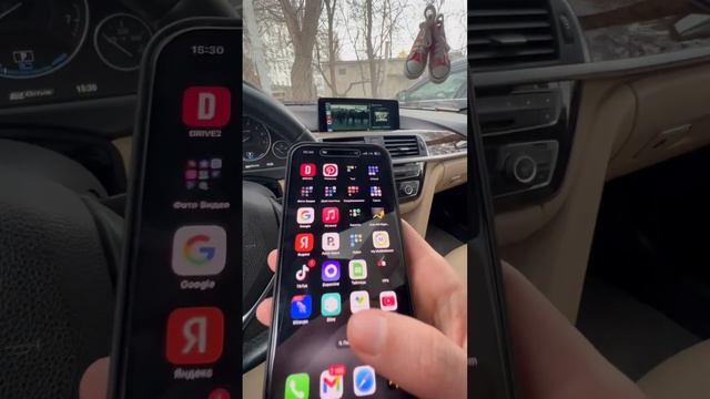 Youtube через Carplay в BMW смотреть онлайн