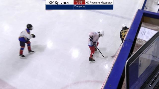 ХК Крылья - ХК Русские Медведи смотреть онлайн