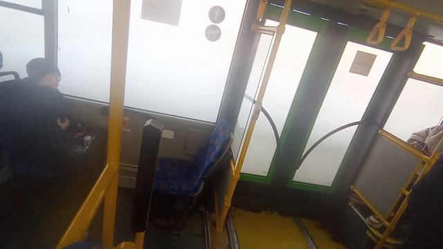 Поездка на автобусе МАЗ-103.486 | маршрут 144 | г. Архангельс смотреть онлайн