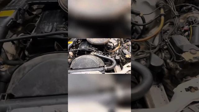 MERCEDES 124 ВОЛЧОК НА КАРБЮРАТОРЕ🤣 смотреть онлайн