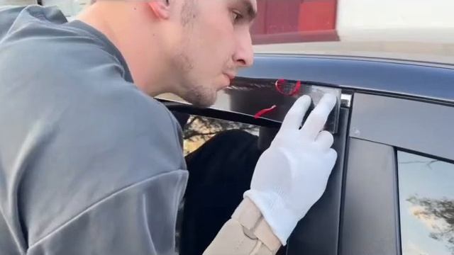 Установка 2Д дефлекторов на Киа К5 #automobile #detailing #tuning смотреть онлайн