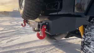 Бампер силовой задний BMS PRO-Line для Jeep Wrangler JL