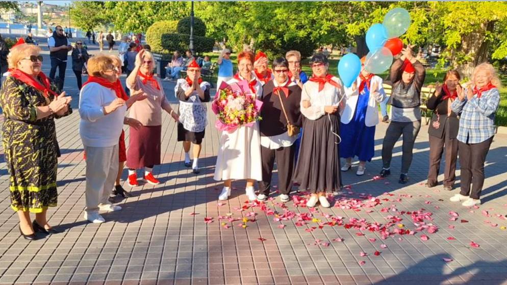 21.05.25 - Танцы на Приморском бульваре - Севастополь - ДР Госпожи Сары - День Пионерии - Дуэт СеНат