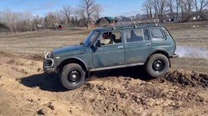 Maxxis Bighorn 235/85 R16, 31.7". Нива 2131. 32 колеса на Ниве.