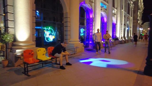 Прогулка по ночной Мясницкой | Москва | Moscow walk 4K 60 fps ASMR 2 смотреть онлайн