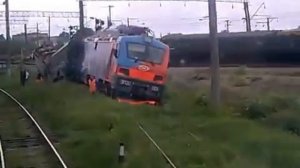 Результаты отказа тормозов на испытаниях электровоза