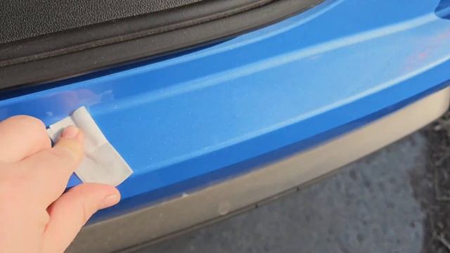 Haval jolion Защита кромки заднего бампера смотреть онлайн