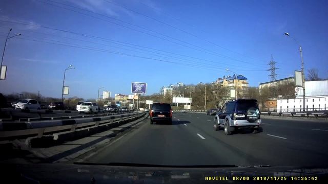 NAVITEL DR700 2018 Дневная съемка (Владивосток, проспект 100Лет смотреть онлайн