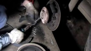 Замена задних колодок 2109/Replacement rear brake pads 2109