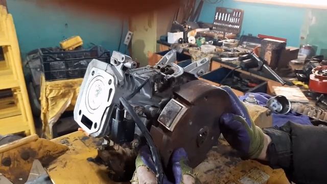 Как установить маховик двигателя 168F, 170F, 177f, 188F. смотреть онлайн