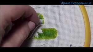 163. Вышивка крестом. Алфавит от Марины Хачановой. Буква _Р_.