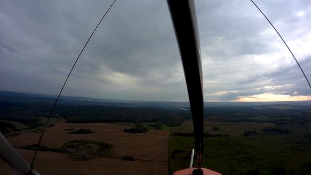 облёт крыла Мотодельтаплана. крыло с дефектами.. Флатт смотреть онлайн