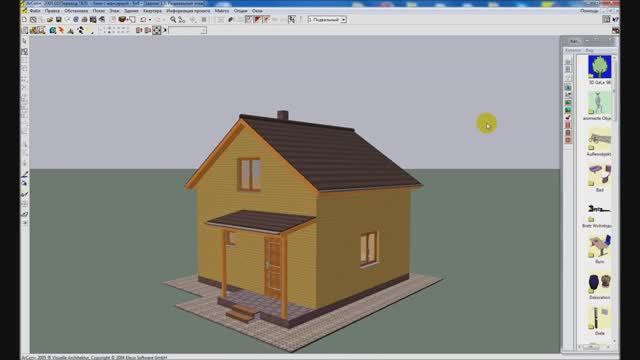 Проект бани с мансардой 6х6 в Arcon