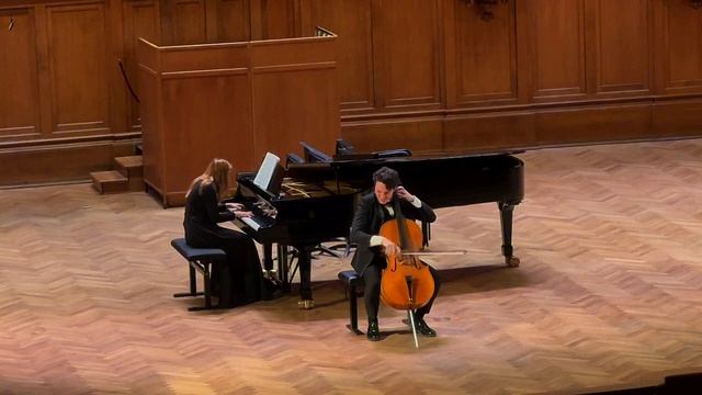 Михаил Пейсель А. Хинастера соната для виолончели и фортепиано 1 часть смотреть онлайн