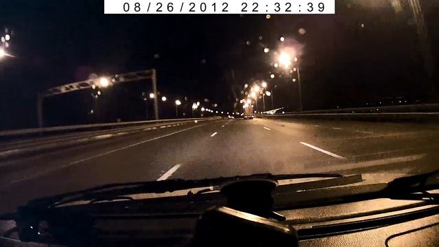 Видеорегистратор Mystery MDR-820HD ночь.AVI смотреть онлайн