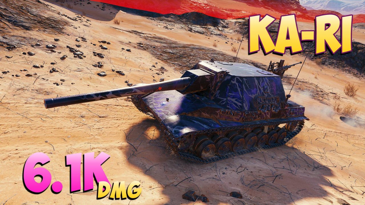 Ka-Ri - 7 Фрагов 6.1K Урона - Суровый! - Мир Танков