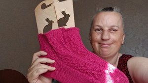 СП,, Носочная дюжина 3 старт 9 отчёт 9 участник 6 с Аннушкой Полозняк полуносок