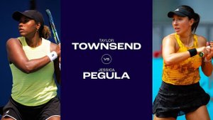 16.08.2024. Джессика Пегула - Тейлор Таунсенд. WTA Cincinnati. Jessica Pegula - Taylor Townsend