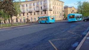 22 мая 2025 г. Автобус 364 маршрут Волгабас 5270.G4 6581 Колпино Привокзальная Площадь