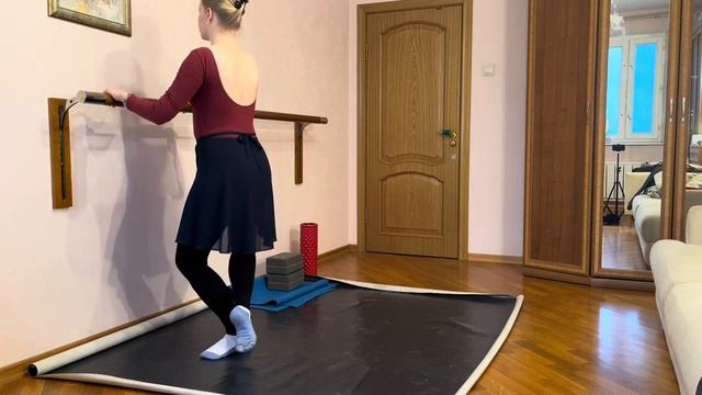 Балет для взрослых.  Поперечный шпагат. смотреть онлайн